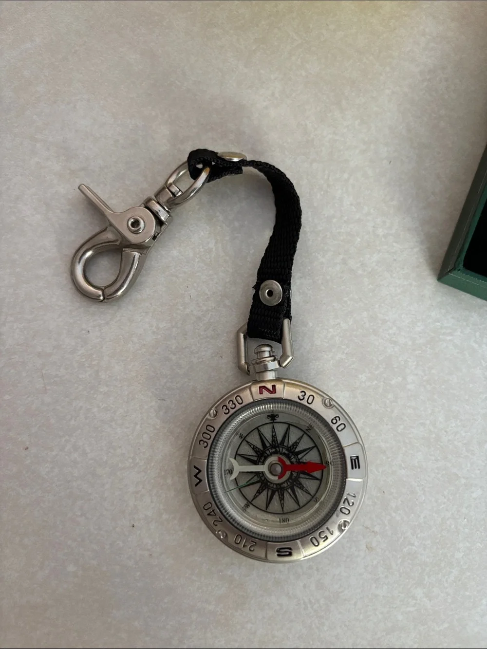 Celtic Knot Silver Compass- Millinger pewter
